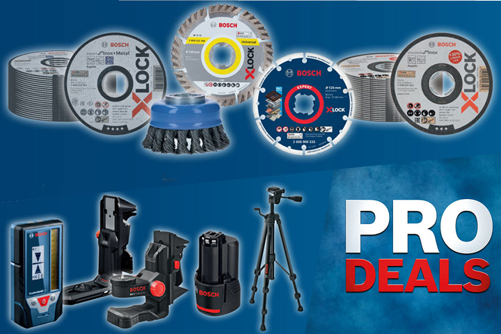 Bosch Pro Deals: Sicher dir Dein Gratis-Zubehör!